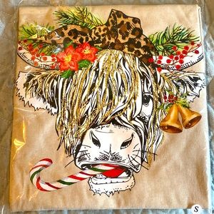 Brand new T-shirt!!    Cute Cow face